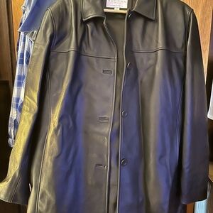 Sonoma Life + Style Black Leather Jacket